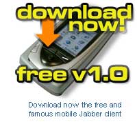 Download now the free mobile Jabber client